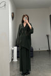 Samuel Gui Yang Folding Shirt AW22SH03-2 Ink green